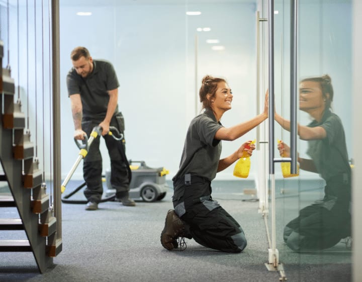 The Benefits of Routine Commercial Cleaning Services on Workplace Health