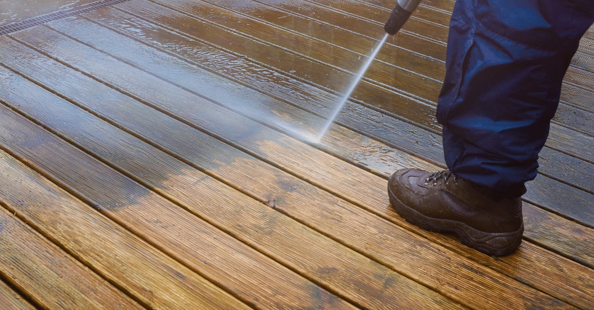 Power Washing: Deck & Patio Cleaning Services