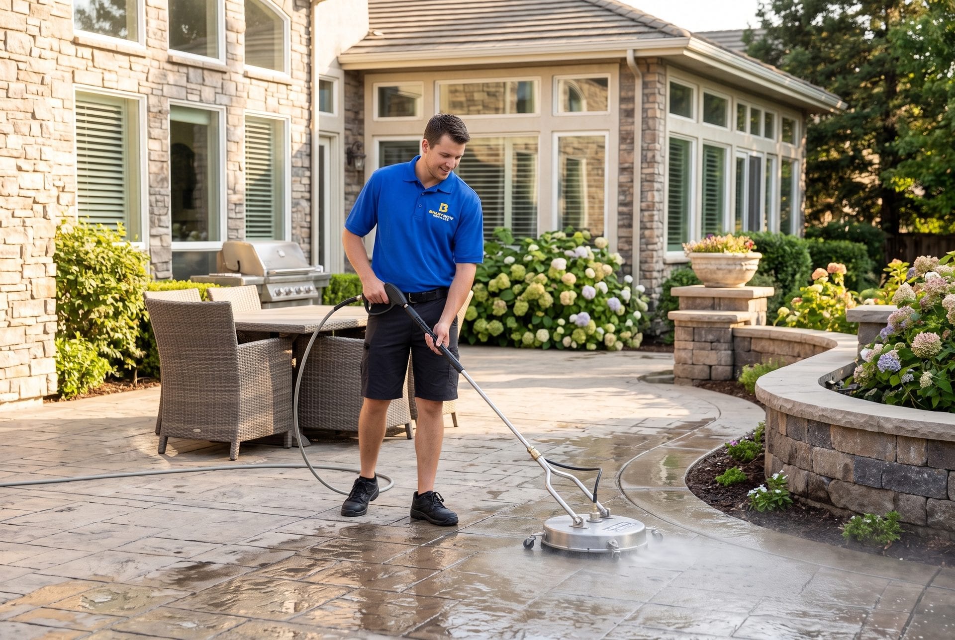 Professional Pressure Washing in Folsom, CA by Bailey Boys Services