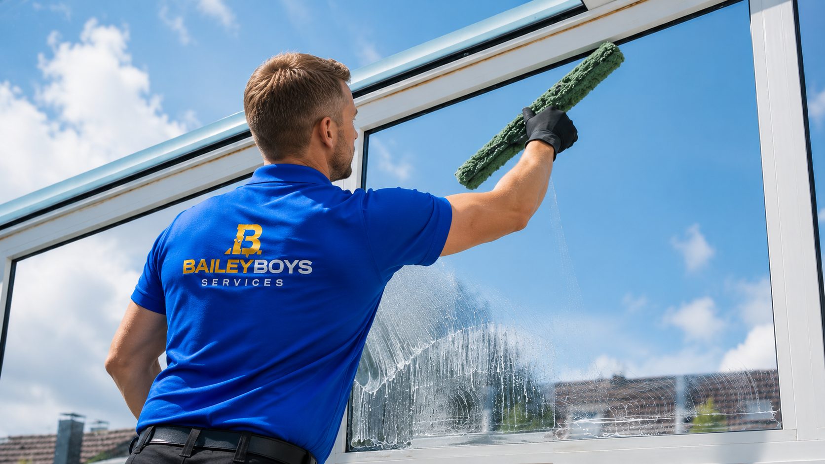 Professional Window Cleaning in Granite Bay, CA by Bailey Boys Services