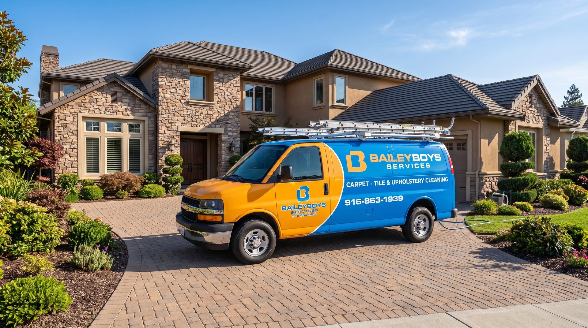 Professional Carpet Cleaning in Rocklin, CA by Bailey Boys Services