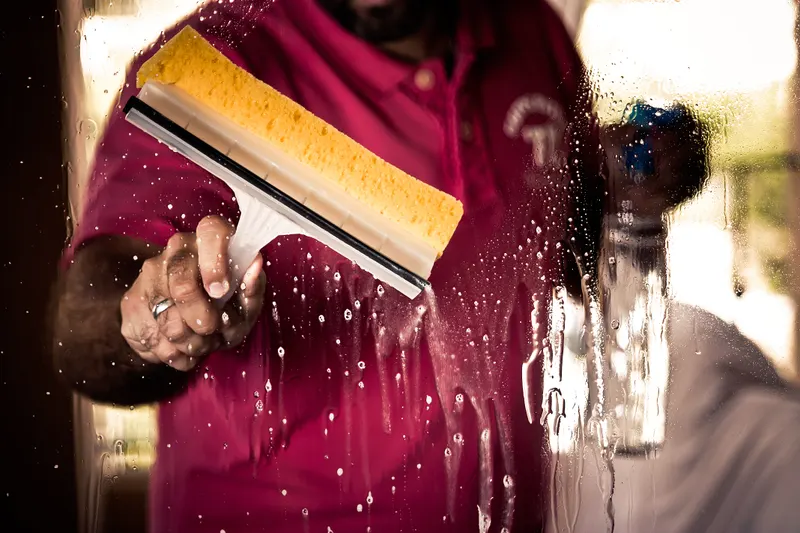 Residential window cleaning service by Bailey Boys