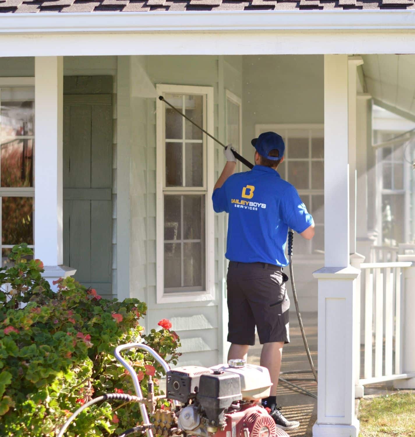 Deck cleaning and restoration in Sacramento