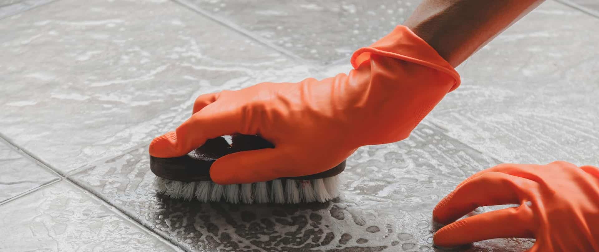 Bailey Boys tile and grout cleaning on a Sacramento floor